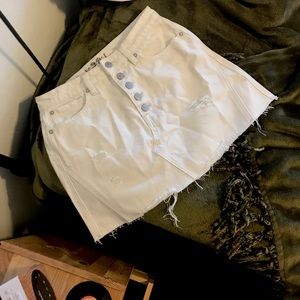 free people mini skirt! 🛁